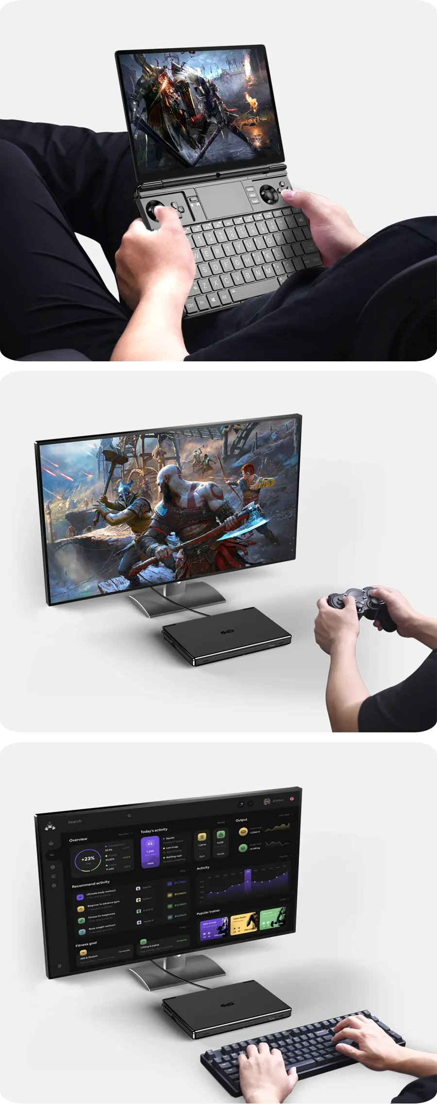 GPD WIN Max2 Gaming-PC - AMD 9HX, 10.1 Zoll, 13h Akku