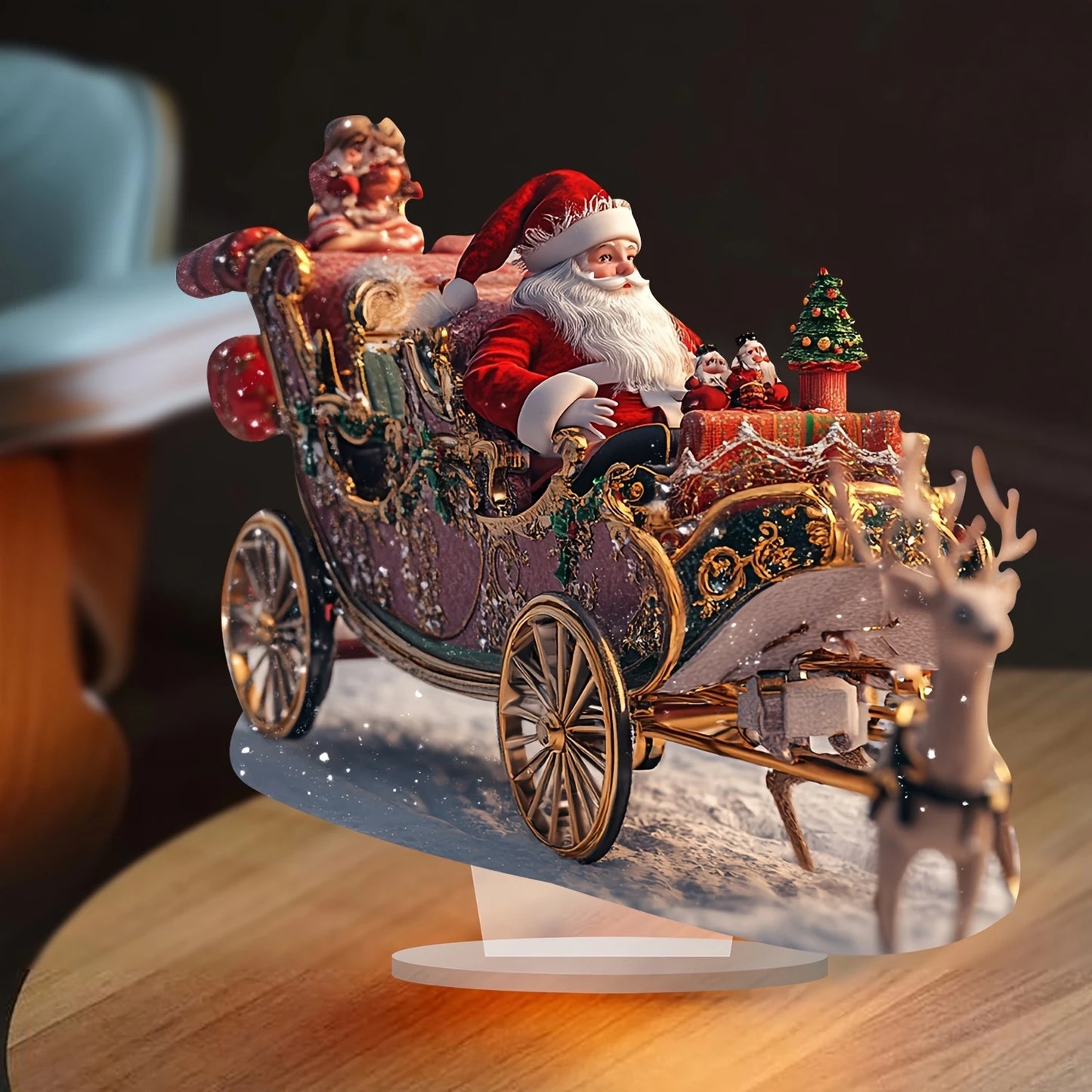 1 piece of Christmas gift, festival decoration, bohemian style, multi-functional desktop decoration suitable for bedroom.