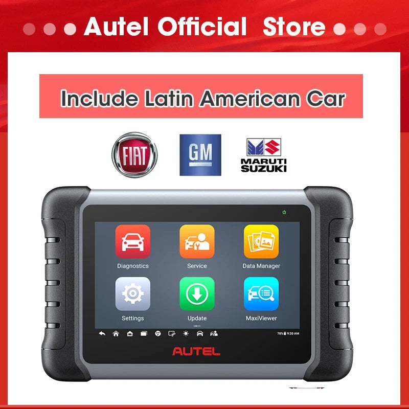 Autel MaxiCOM MK808S OBD2 Scanner Automotivo Auto Diagnose Werkzeug OBD 2 Scanner Aktiv Test Code Reader Schlüssel Codierung Werkzeug