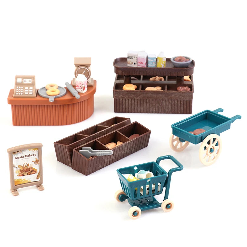 Diapercore Puppenhaus Möbelset Miniatur - 1:12 Plastik 6-12J