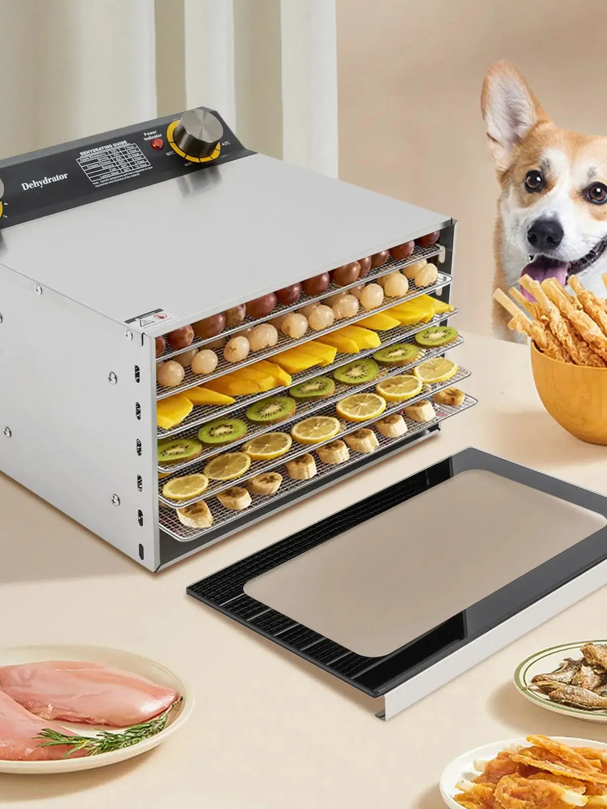 FD-08DGP-L Temperaturregelung Trockner - Leistung 700W Spannung 220V by Golden Bridge Store