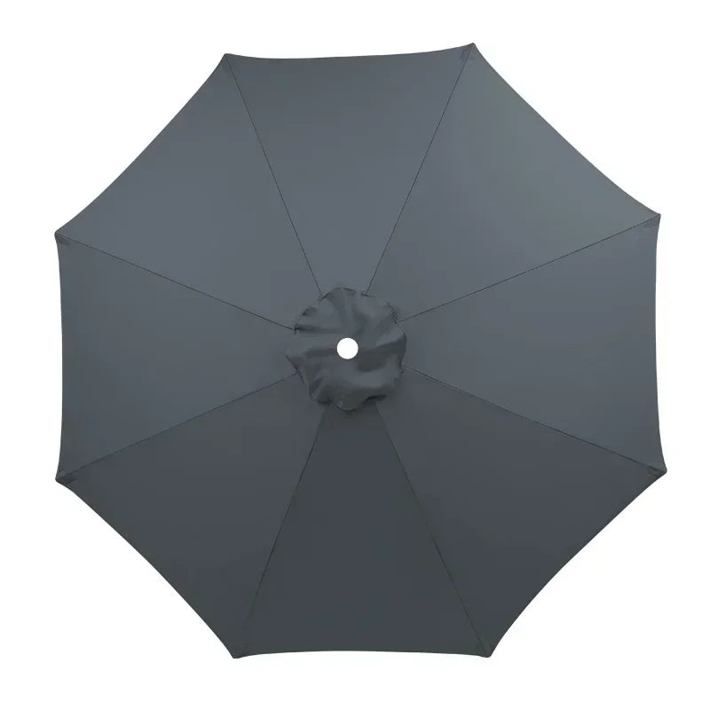 Sonnenschirm-Bezug 2025: 2/2.7/3m UV-Schutz Parasol Sonnenschutz Schirm-Bezug - Wasserdicht Garten Strand Ersatzbezug 6/8 Streben