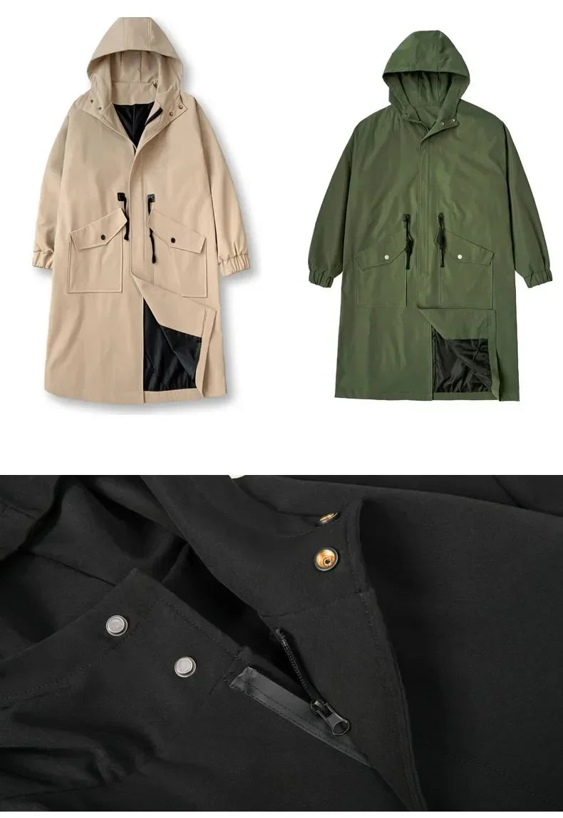 Windbreaker fashion daily high street  stylish overcoat