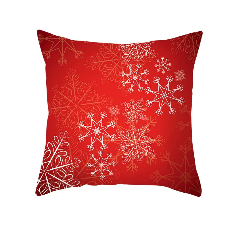 Christmas Pillow Case Christmas Santa Claus Elk Pillow Case Cover Merry Christmas Decorative Pillowcases Party Pillow Case