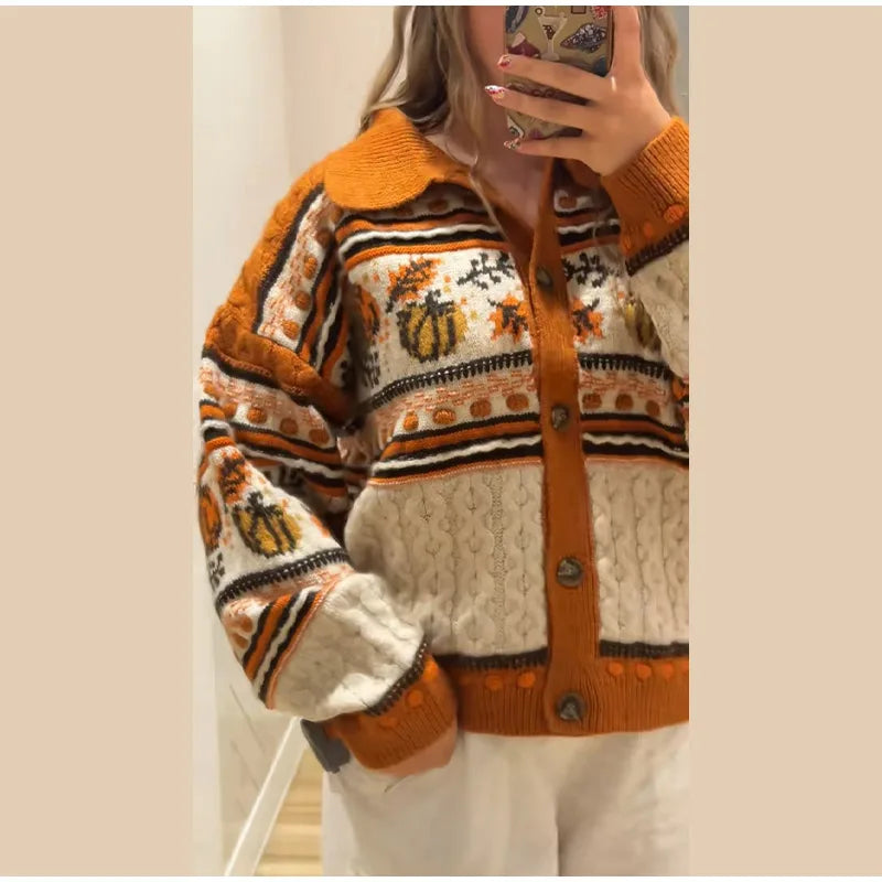 LunaKnit Y2K Strickcardigan - Gr. M, Bambusfaser, Regular