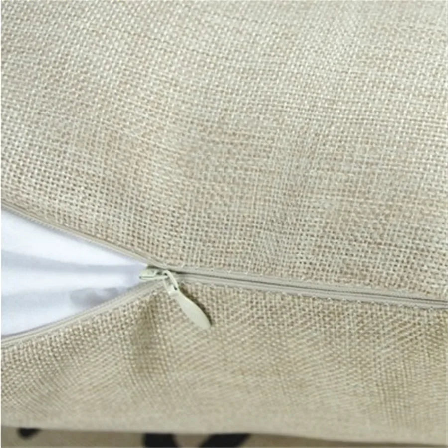 Merry Christmas Cute Cartoon Santa Claus Christmas Trees Polyester Sofa Home Decoration Pillow Cushion Cover Almofadas