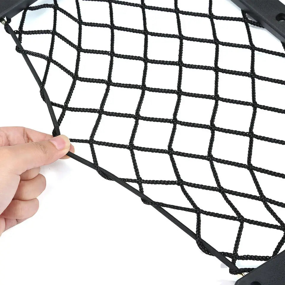 Organizator plasă pentru bancheta spate auto DUTRIEUX - 35x18cm, pachet de 3