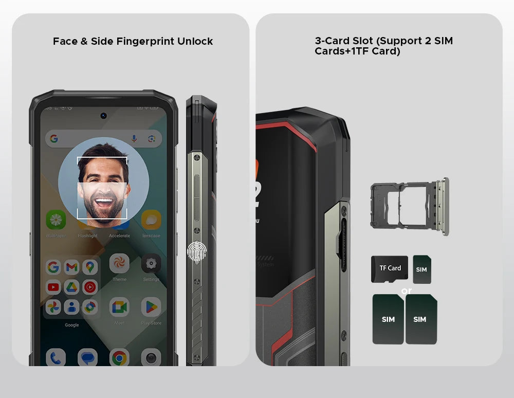 DOOGEE Blade20 Ultra Robustes Smartphone - 10300 mAh, 512 GB, 6,6 Zoll