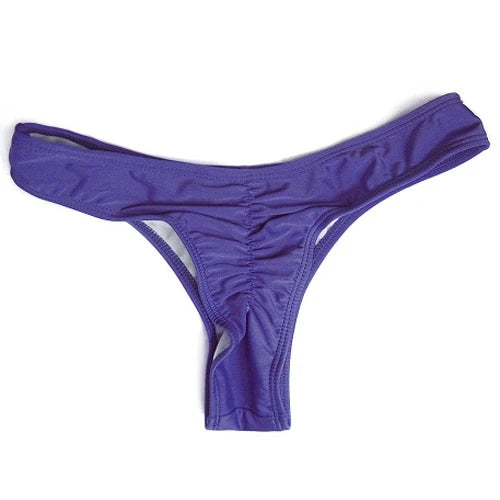 COZOK Bikini-Höschen 2025 - Brazilian Tanga Bottom in Weiß & Schwarz
