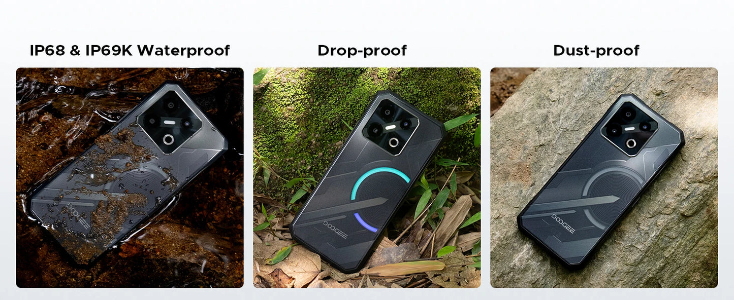 DOOGEE Blade GT Play Robustes 5G - 256 GB, 5800 mAh, 6,72 Zoll