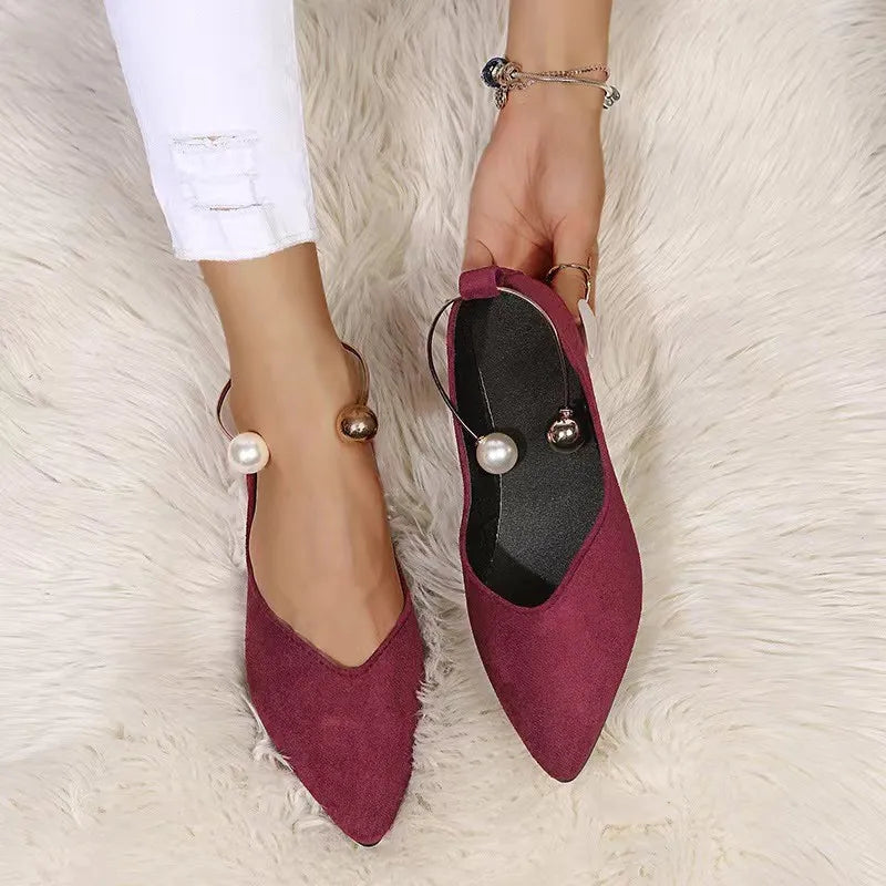 Frauen Flats Neue Schuhe Klassische Einfache Farbe Runde Zehen Frauen Loafer Herbst Casual Einfache Farbe Sehr Flache Mund Schuhe Für Frauen