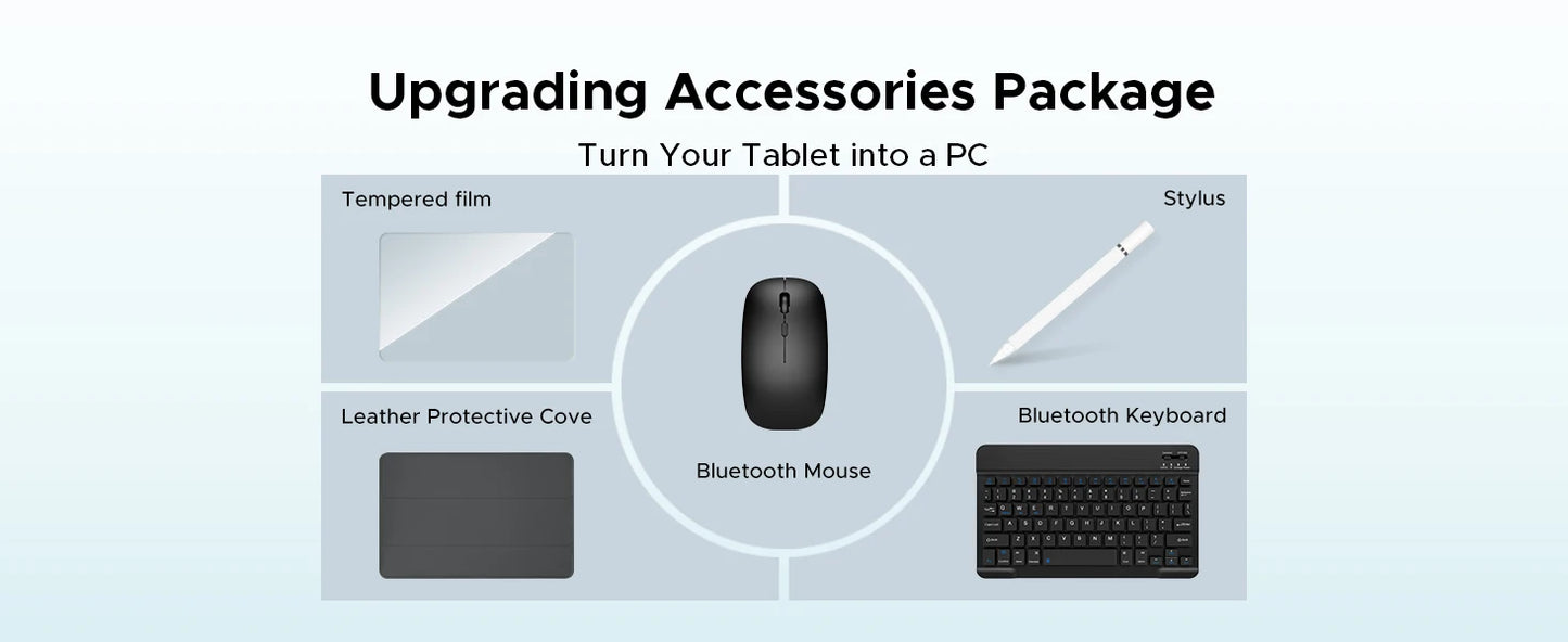 DOOGEE Tab E3 Gemini AI - 12 Zoll Display, 8800mAh Akku, Helio G100