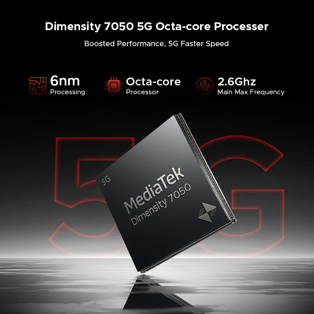 DOOGEE Blade20 Play Robustes 5G - Kapazität 10300mAh, 33W, 6,6 Zoll