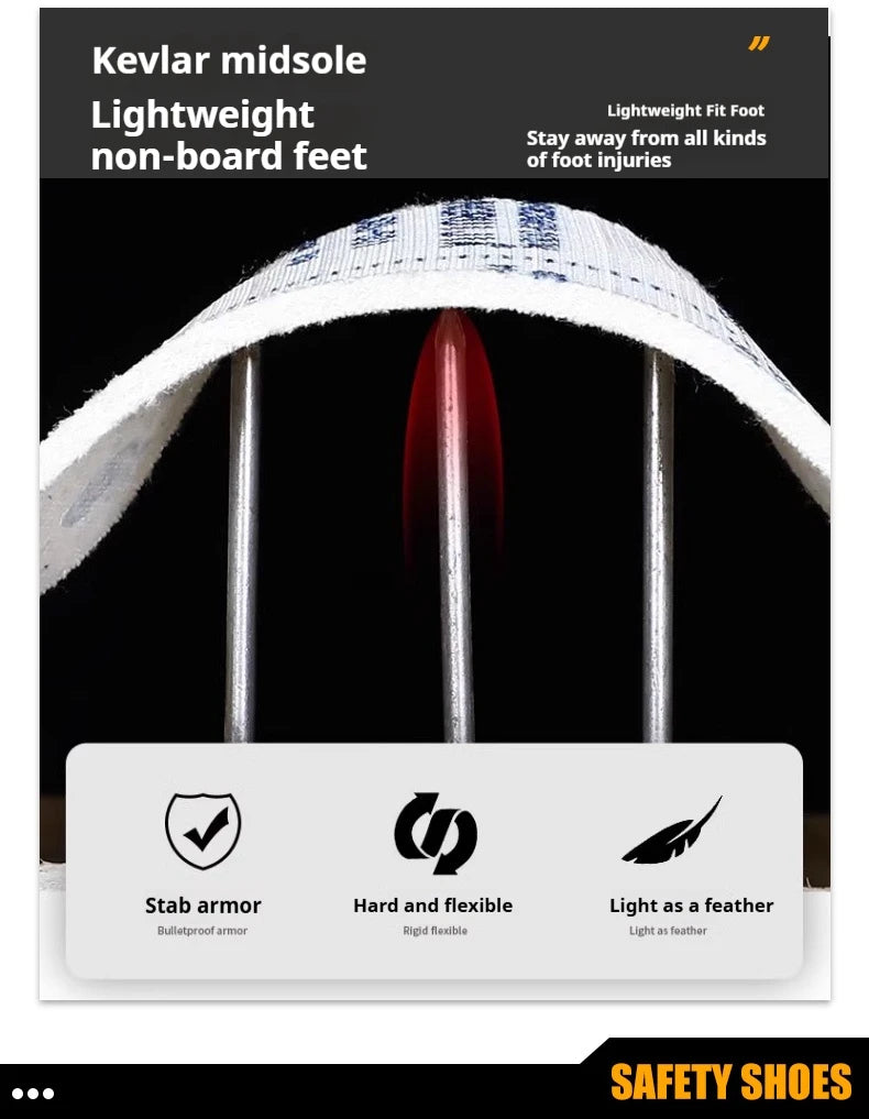 Încălțăminte de siguranță CN Zhejiang, rezistentă la impact și perforare - Mărimea EU 41-46, închidere cu șireturi, până la gleznă