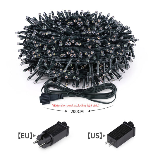 CHNAITEKE LED Lichterkette Wasserdicht - Länge 10-100 m, 110-220 V