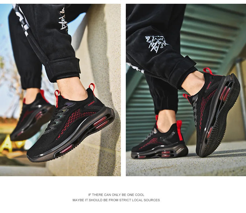 Men Walking Shoes Male Hollow Sole Sneakers Fashion Outdoor Casual Jogging Trainers Man Comfortable Light Soft Athletic Footwear