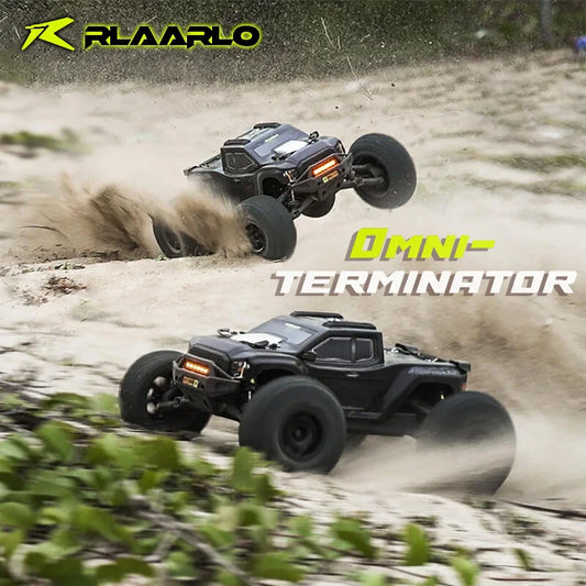 Heiß OMNI-TERMINATOR Brushless 4WD RTR 1/10 Maßstab Elektrisch Fernsteuerung Modell RC Auto Monster Truck Erwachsene Kinder Spielzeug