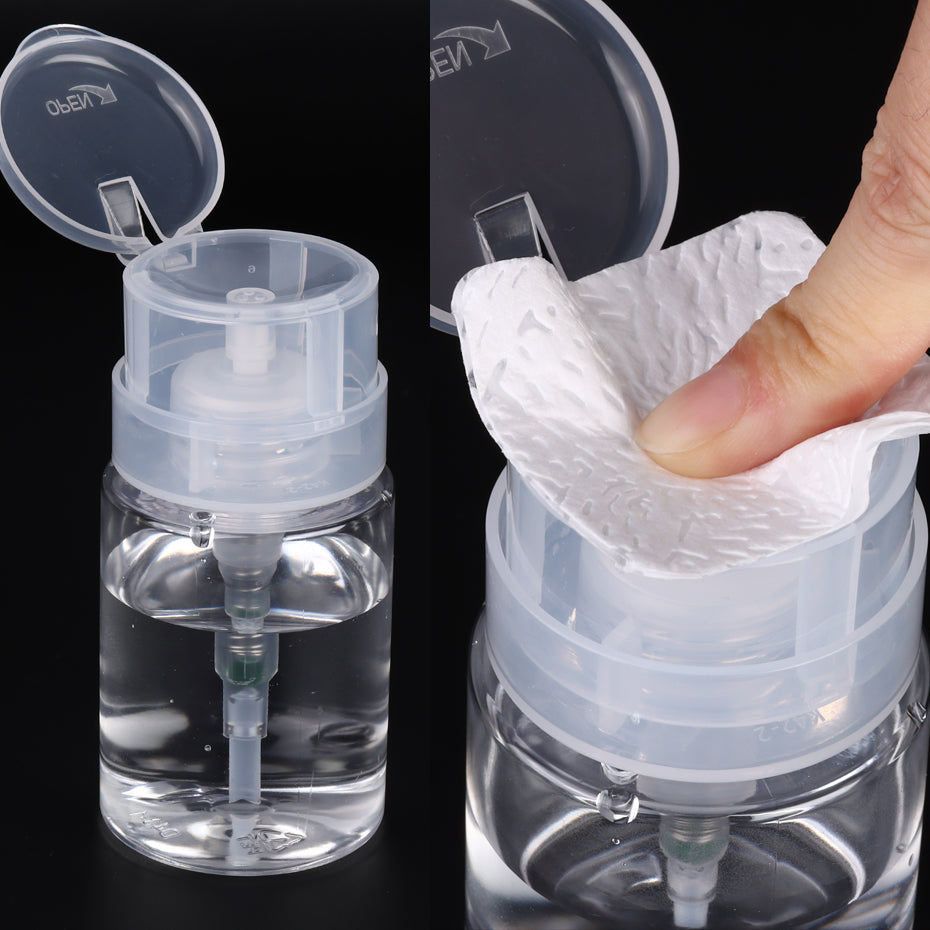 SWEET TREND Pressflasche Nachfüllbar - 100ml Klar Plastik