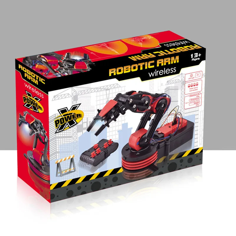 Telecomandă manipulator DIY electric științific robot braț experiment asamblare copii jucării educative cadou de ziua de naștere copil
