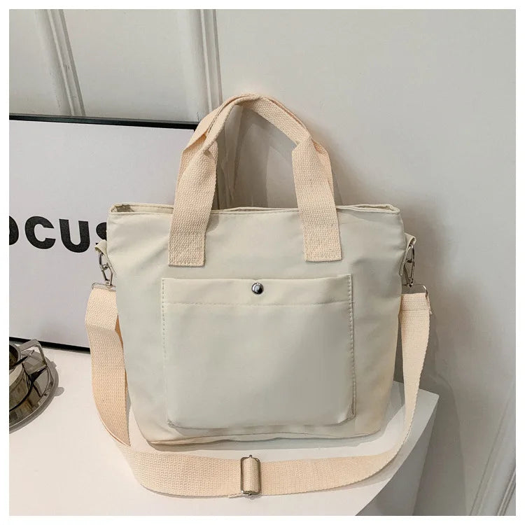 Small Casual Tote Bags Women Shoulder Messenger Bags Korean Canvas Fashion Female Crossbody Bag for Girl 2024 Cloth Handbags