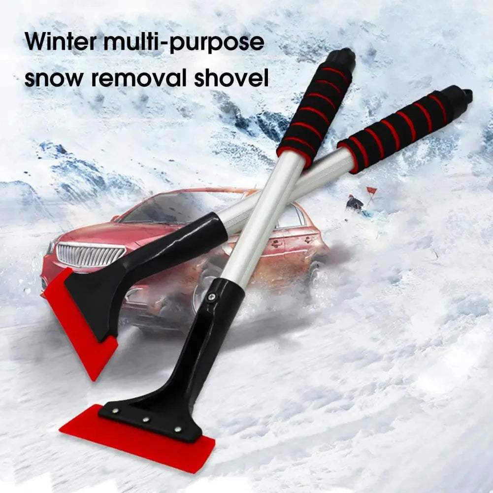 Car Snow Shovel Non-slip Ice Scraper Multifunctional Grip De-icing Tool Winter Car Window Windshield Ice Scraper Car Accessories
