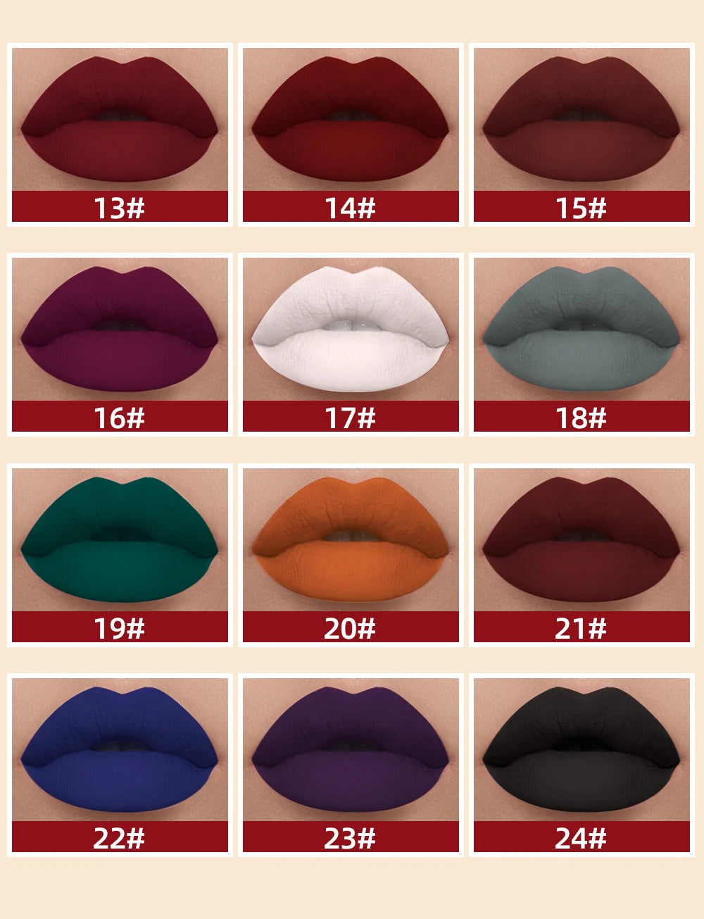 QIBEST Matte Liquid Lipstick