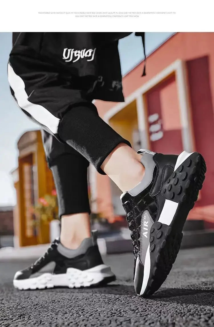 Men Fashion Shoes 2024 New Running Shoes High Quality Men Sneakers Outdoor Casual Shoes Man Comfortable Breathable Casual Shoes