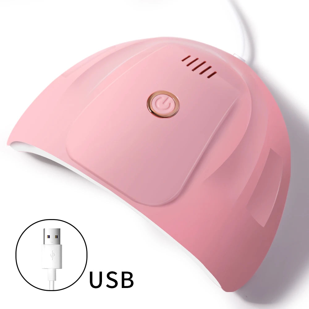 LULAA 18 UV LEDs Gel Nail Drying Lamp Mini LED Screen Nail Phototherapy Machine Professional Manicure Tool Salon Equipment