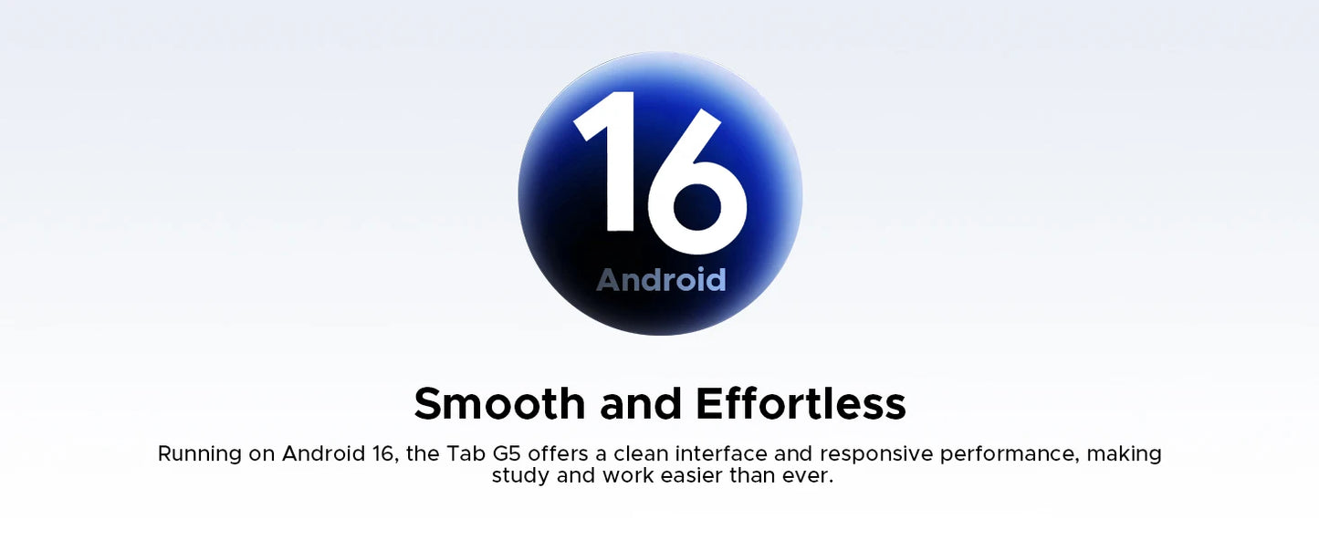 DOOGEE Tab G5 Gemini AI - 128GB ROM, 7500mAh Akku, 10,1 Zoll Display