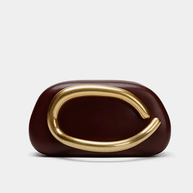 stylish mini chain purse women retro shoulder bag