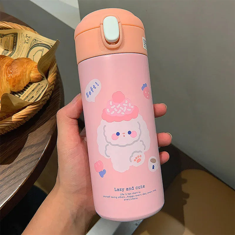 SMHXIANGQIANJIN Thermosflasche Vakuum - 380ml Edelstahl