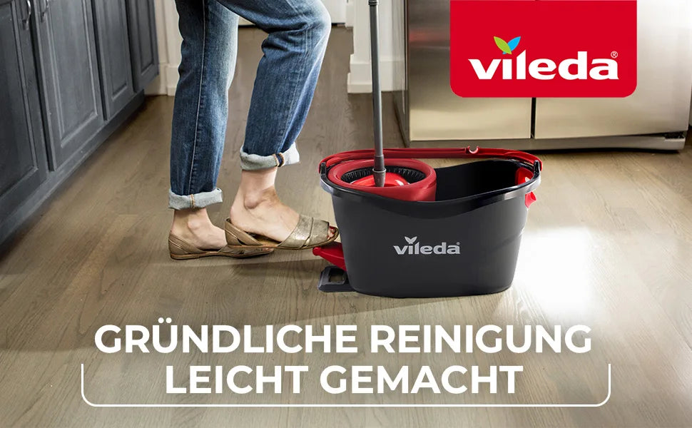 Ileda Ultramax Turbo 2-in-1 Bodenwischer - 75–130 cm Mikrofaserbezug