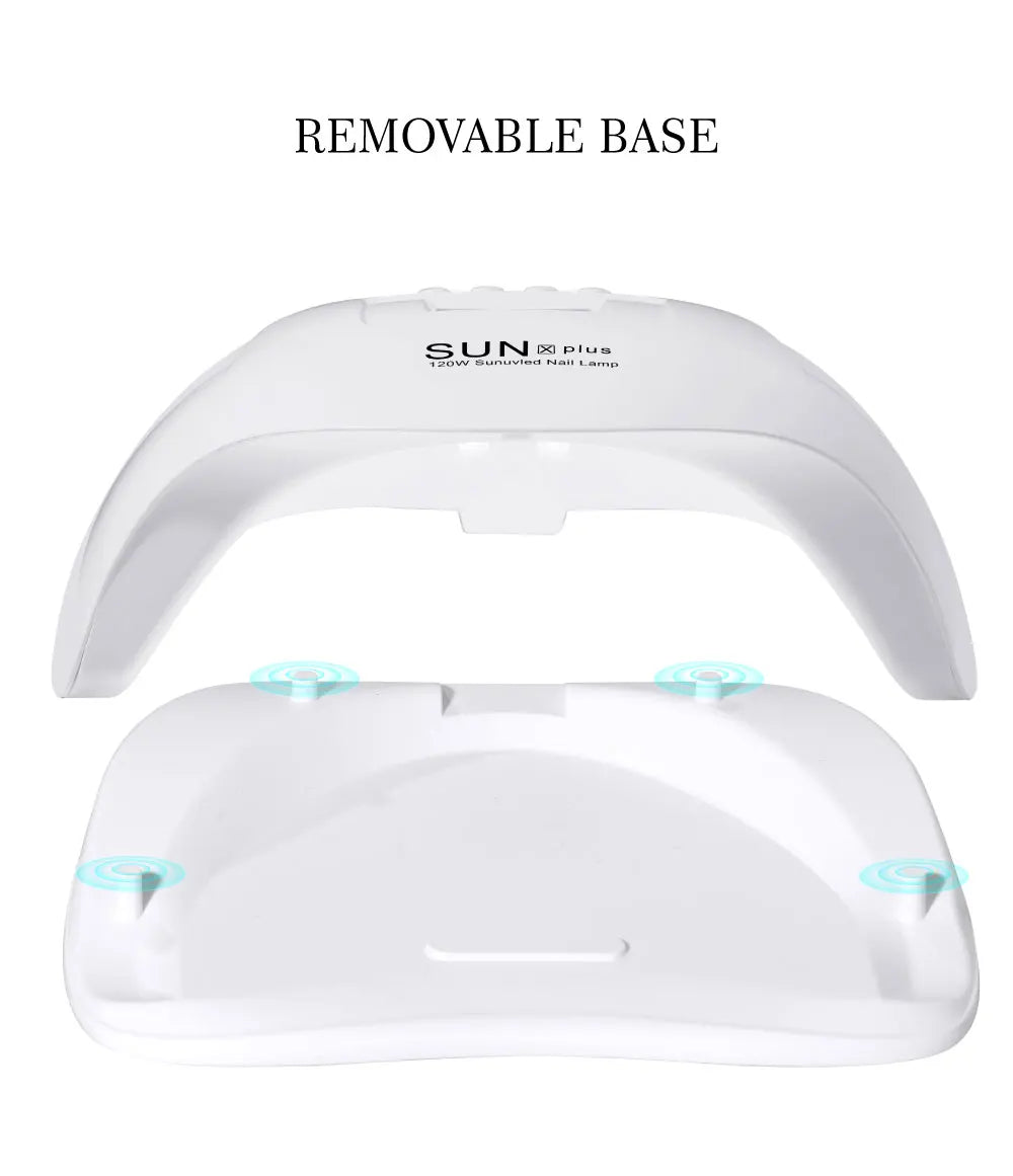 High Power SUN X PLUS Nail Lamp Phototherapy UV Led For Drying All Nail Gel Polish With LCD Touch Smart Sensor Manicure Salon