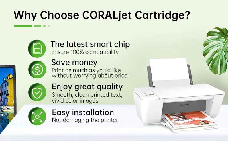 Coraljet 305XL Kompatibel Schwarz - XL Kapazität Für HP