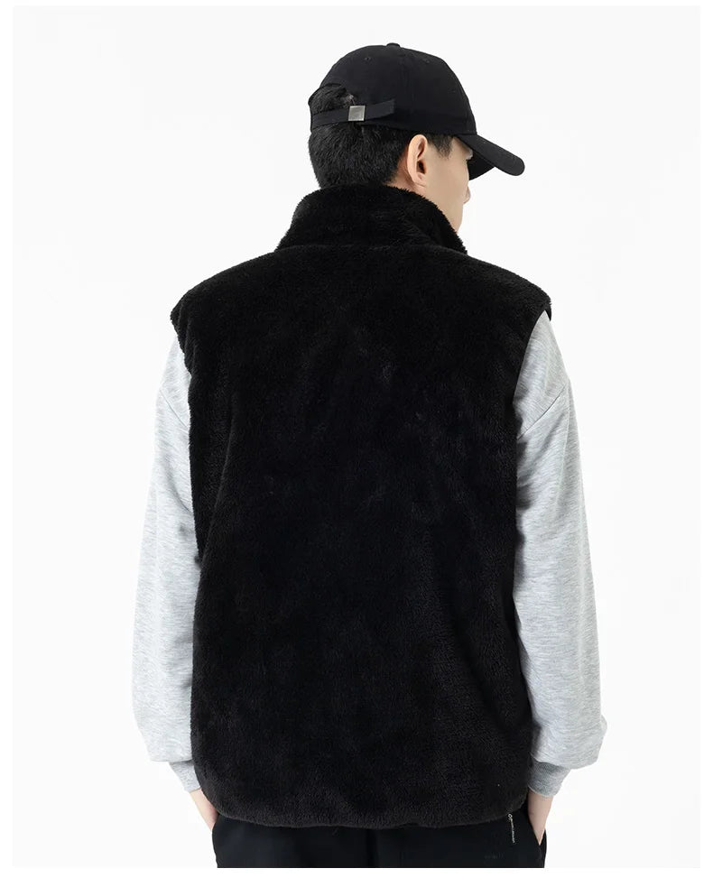 Ippolich 9-Zonen Smart-Heizjacke - Korallenfleece USB M-XL