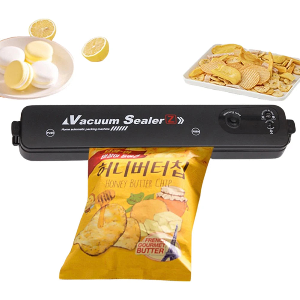 Vacuum Sealer Machine with 10 Vac Bags Automatic Air Sealer Food Vacuum Sealer Food Sealer Machine for Dry/Moist Food