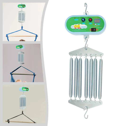 7 Feder Babywiege Elektrische Schaukel Einstellbare Geschwindigkeit