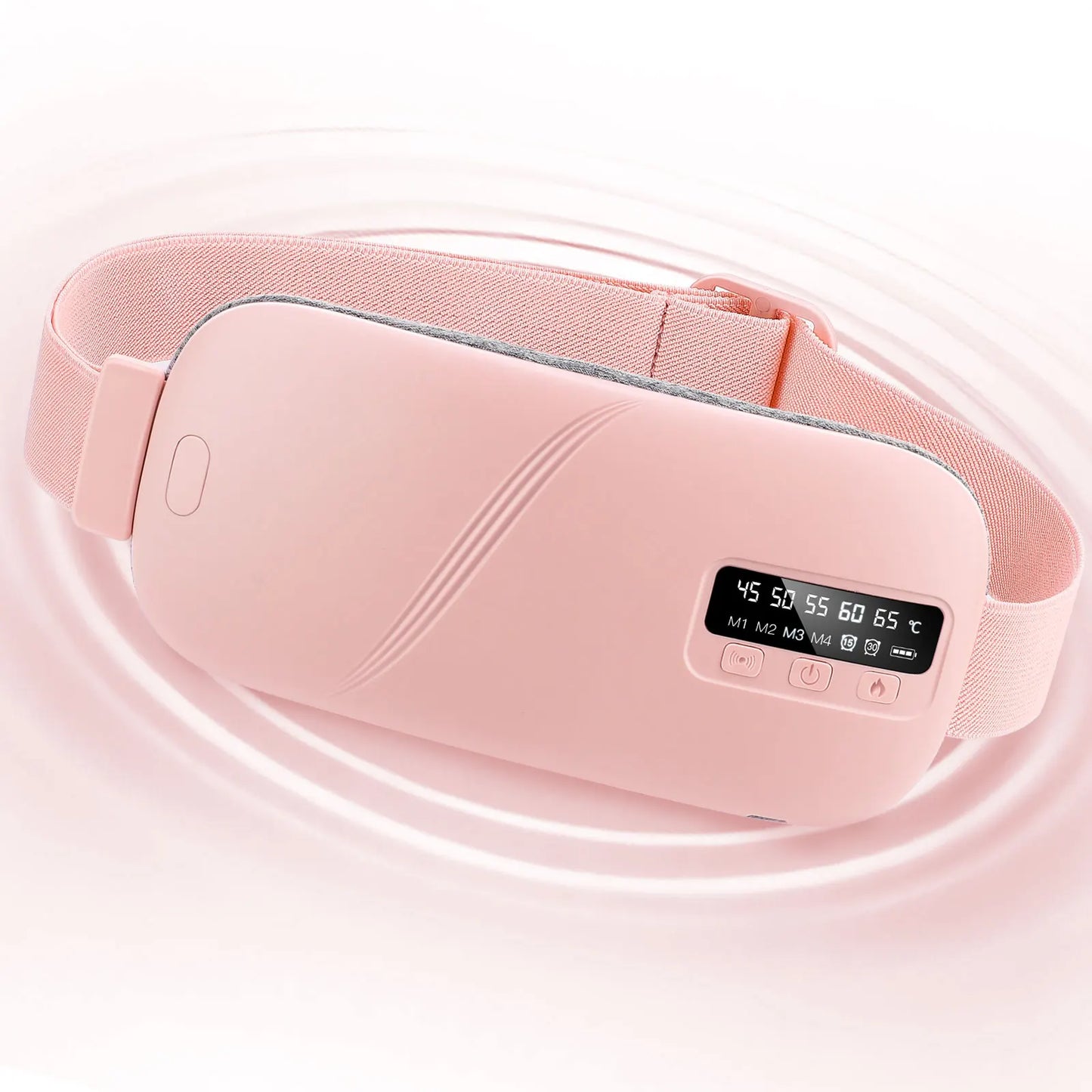Menstrual Uterine Warm Belt For Women Belly Pain Relief USB 5 Gear Electric Heating Pad Vibration Abdomen Waist Massager