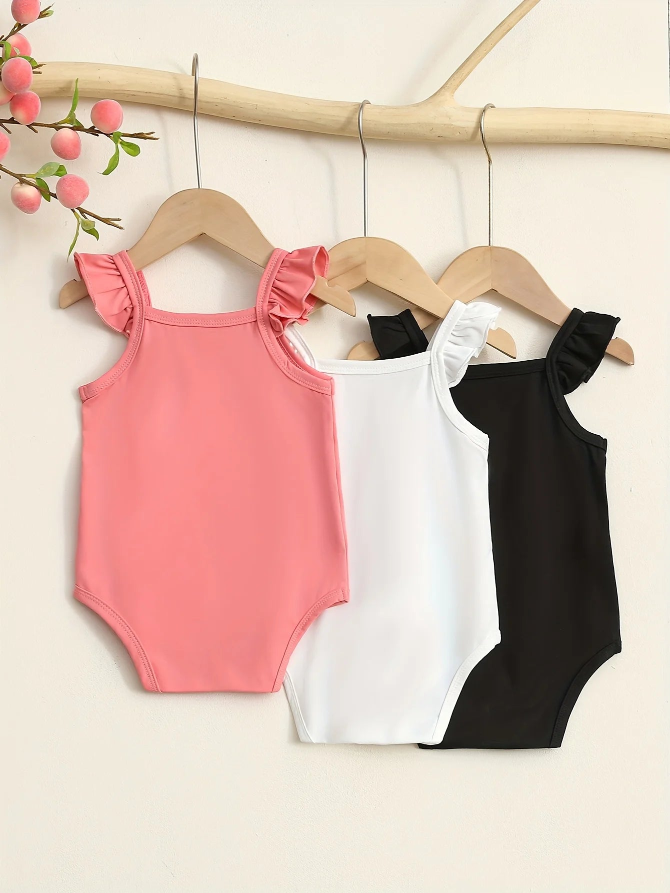 Guangdong Sommer Halter Jumpsuit Baby - 3-teilig Polyester
