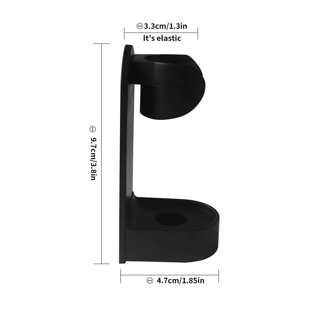 NovaCare Zahnbürstenhalter Wandmontage - Kapazität 2 Bürsten, Größe 8x6 cm, ABS