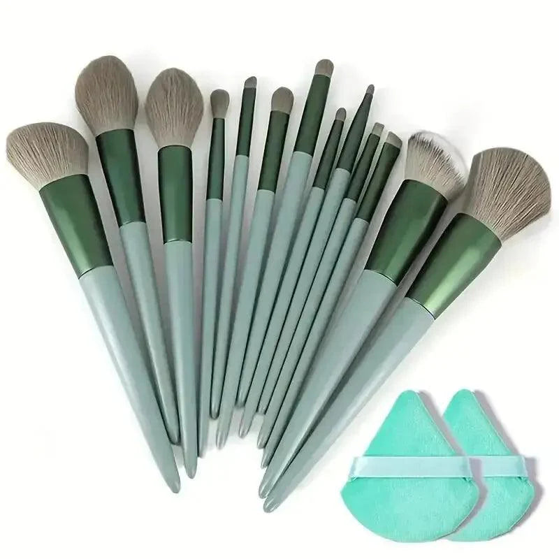 Makeup brush set soft fluffy professional cosmetic tool