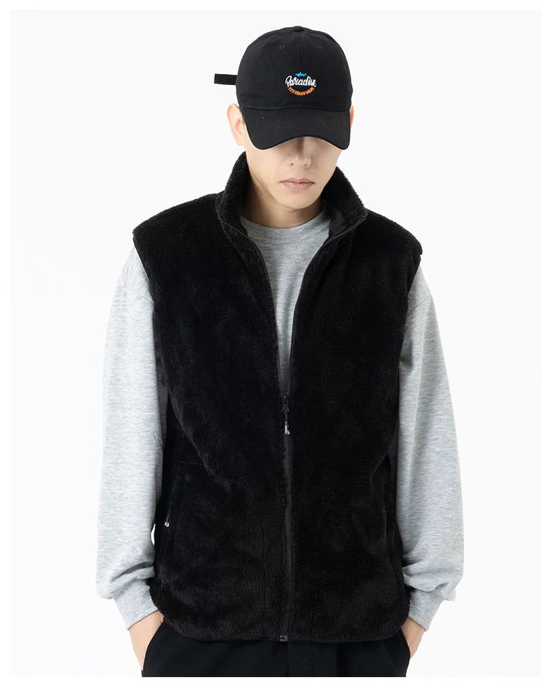 Ippolich 9-Zonen Smart-Heizjacke - Korallenfleece USB M-XL