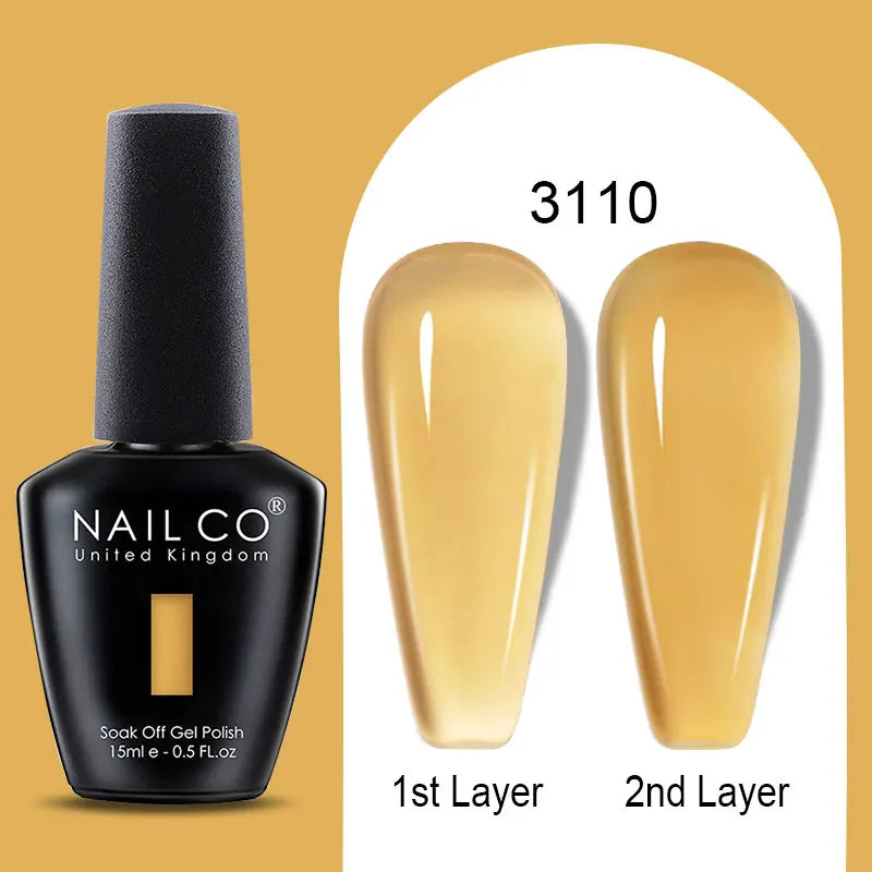 NailCO Gel Nail Polish Nail Art Translucent Vernis Semi Permanent UV LED Lamp Gel Manicure for Gel Polish Nail Glue Productos