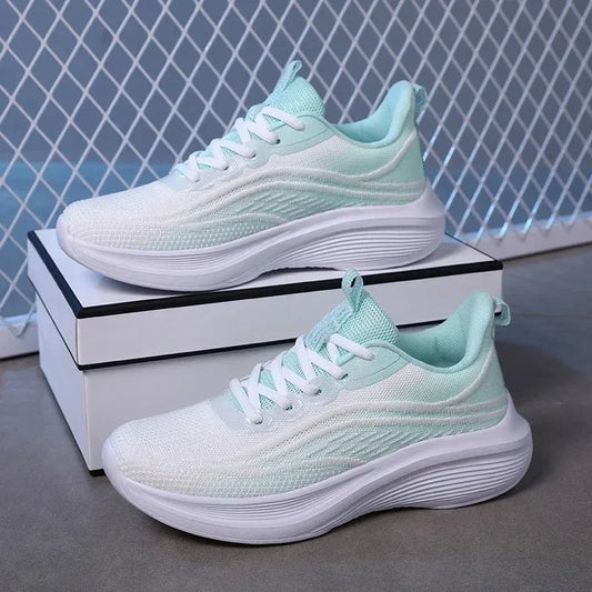 Womens Running Shoes Breathable Sport Tennis Sneakers Athletic Outdoor Gym Training Jogging Walking Shoes for Ladies