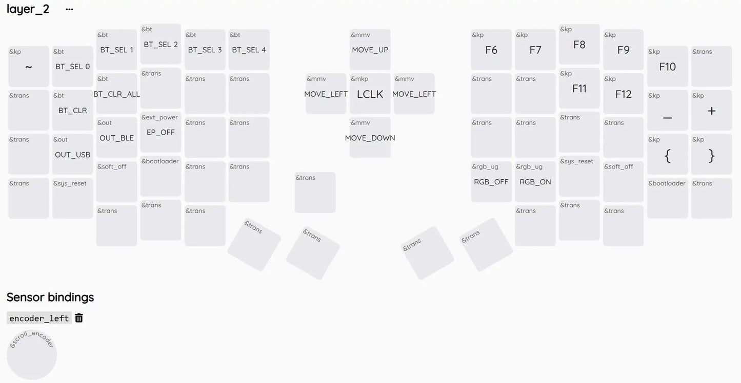 Sofle Split-Tastatur-Kit Dual-Modus - 58T Hot-Swap BT