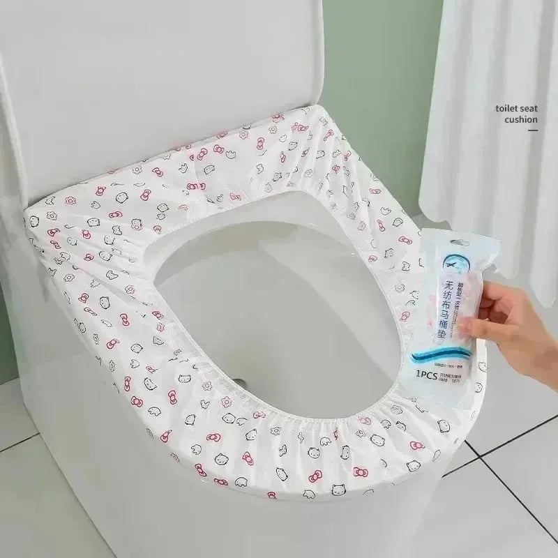 MOONBIFFY Toilettensitz steril - Vlies,isoliert,einzeln