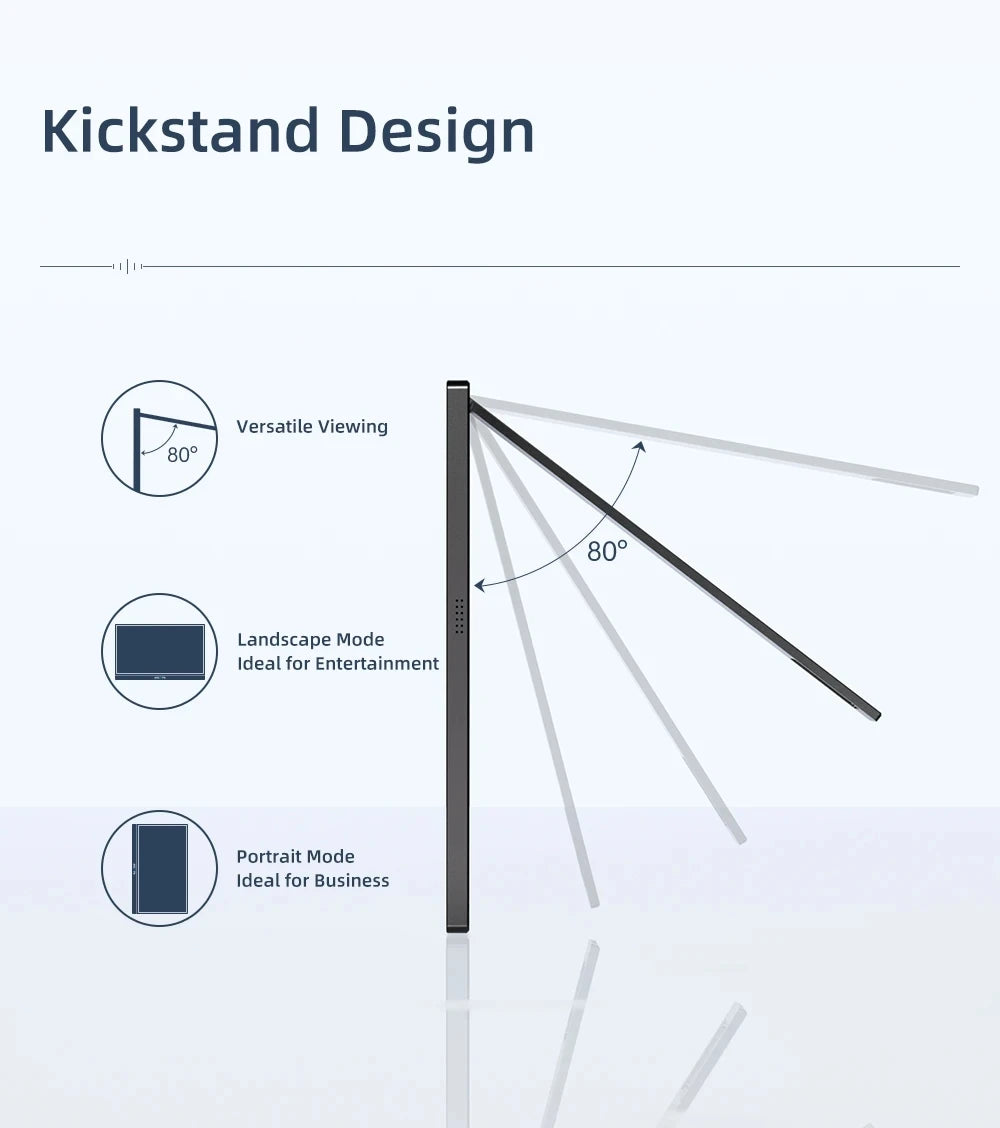 ARZOPA Z1RC 2K Tragbarer Monitor - 16 Zoll, 60 Hz, 2560x1600