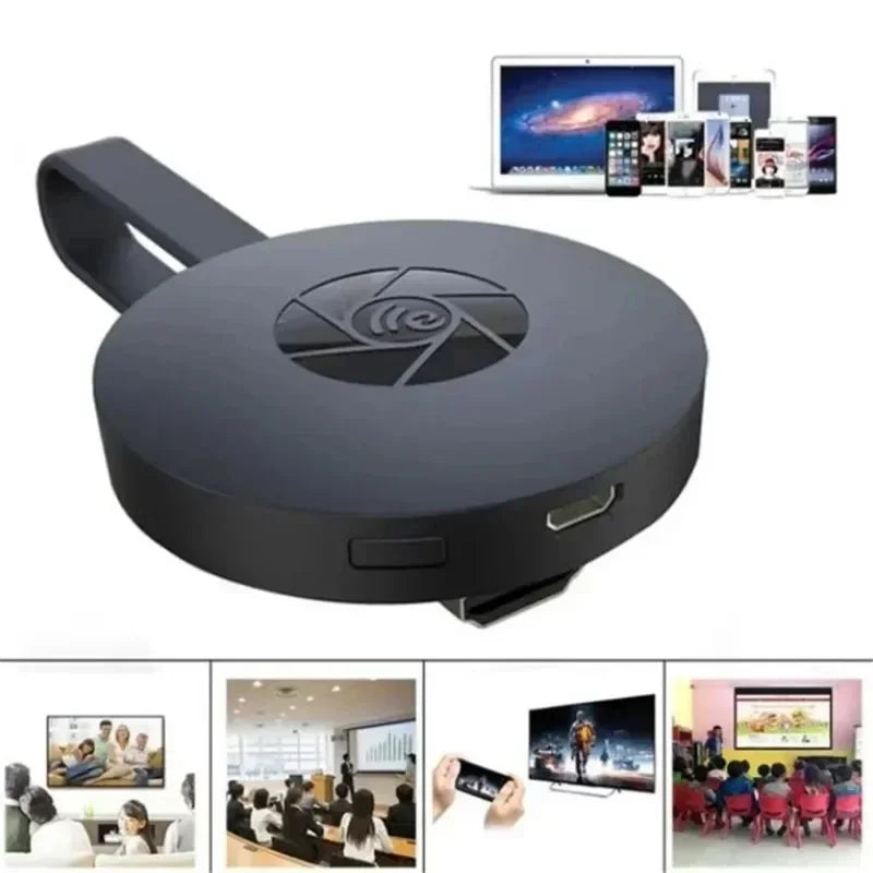 VIKEFON 1080P Miracast Dongle - HDMI USB C WLAN Portable