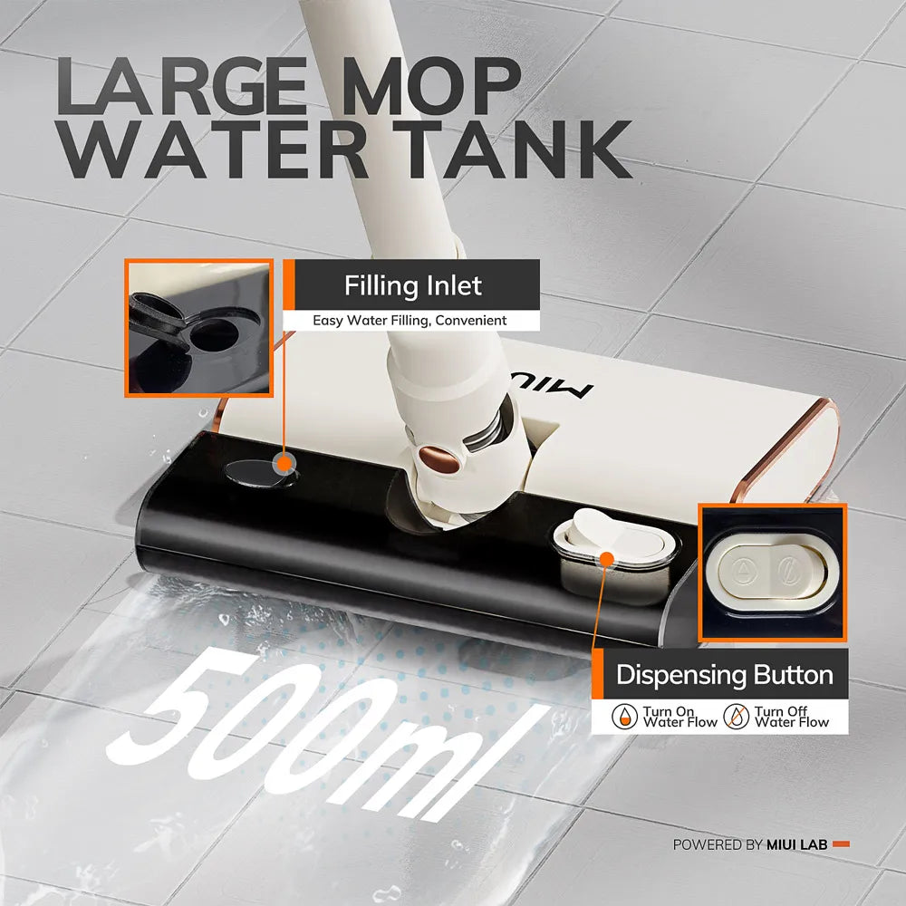 MIUI Vacuum Cleaner For Home Handheld Vacuum Cleaner 18kPa Strong Suction 5M Wire Vacuum Cleaner Mopping Machine 1L Dust Cup