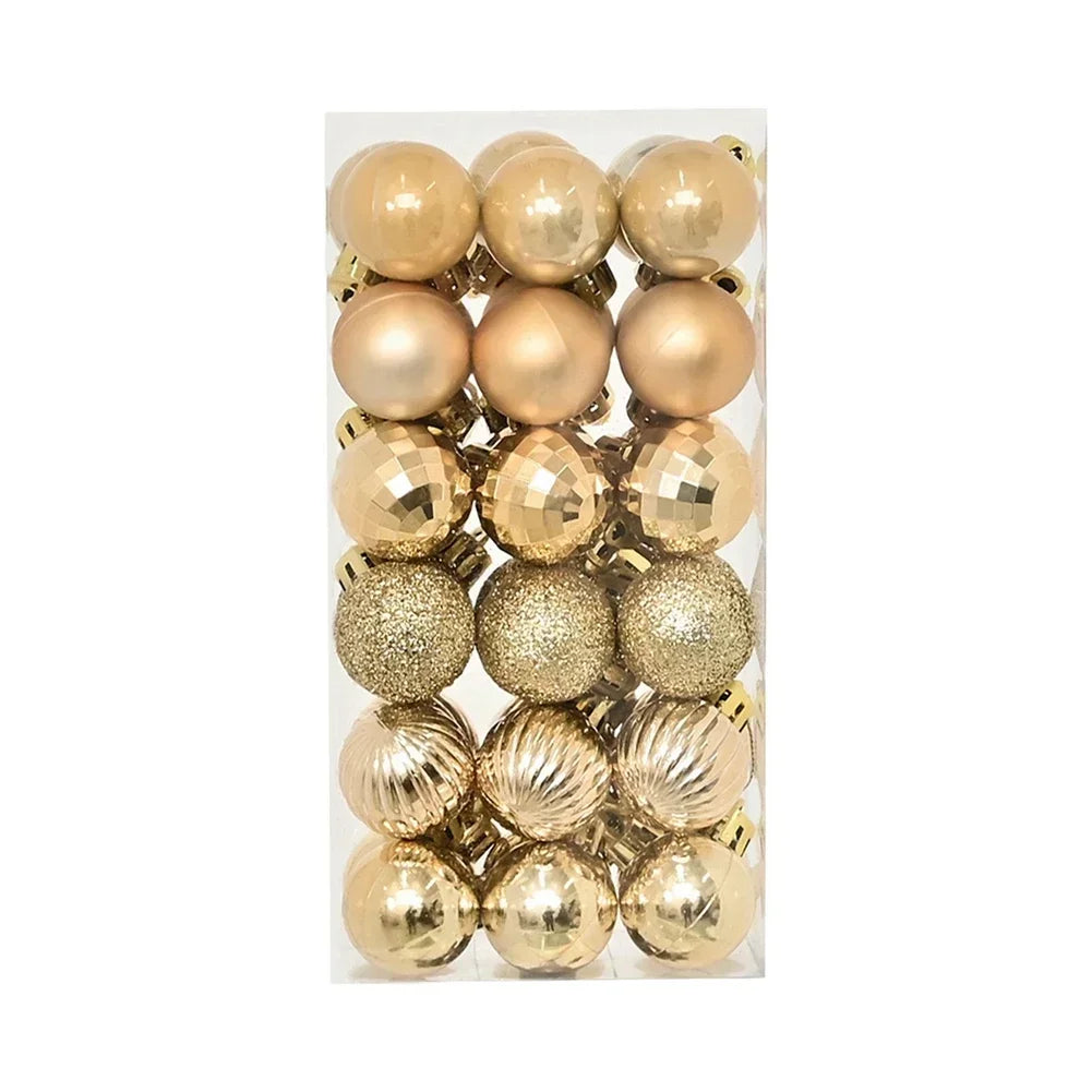 Choice Christbaumkugeln 3cm Set - 36 Stück, Durchmesser 3 cm, Ungiftig